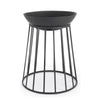 Braciere Alto da Giardino Efesto in acciaio verniciato decorazione moderna Ø 50 X h 63 cm
