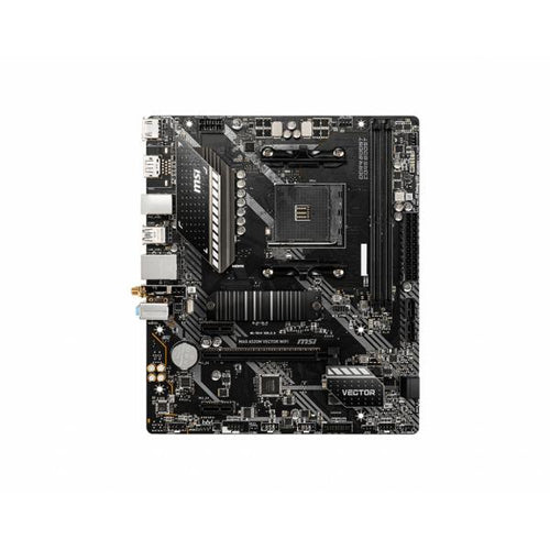 MSI MAG A520M VECTOR WIFI - Motherboard - micro ATX - Socket AM4 - AMD A520 Chipsatz - USB 3.2 Gen 1 - Gigabit LAN, Wi-Fi, Bluetooth - Onboard-Grafik (CPU erforderlich)