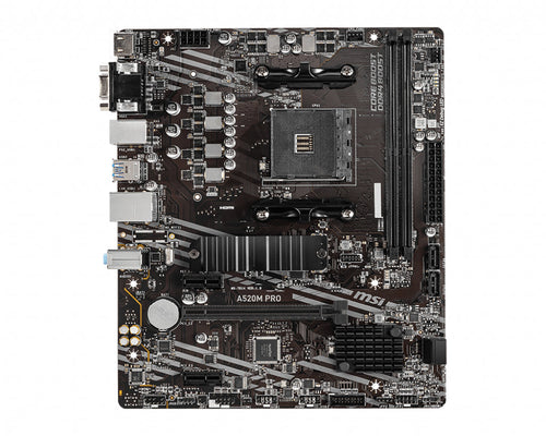 Scheda Madre A520M PRO Socket AM4 Chipset A520 Micro ATX
