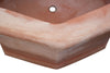 Biscottini Ciotola in Terracotta 100% Made in Italy interamente Lavorata a Mano L61XPR61XH33 CM