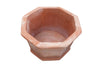 Biscottini Ciotola in Terracotta 100% Made in Italy interamente Lavorata a Mano L61XPR61XH33 CM