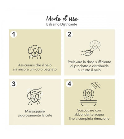 Yuup Balsamo Districante per Cani 250ml