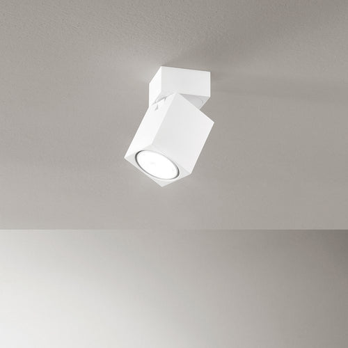 Spot Contemporaneo Connect Alluminio Bianco 1 Luce Gu10