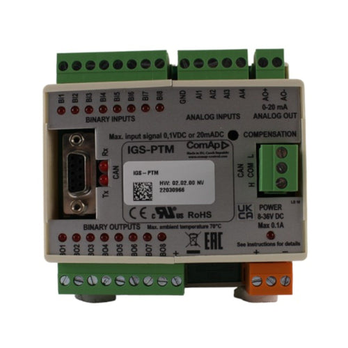 Modulo di ingresso/uscita analogico/binario ComAp