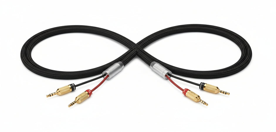 Oehlbach XXL Fusion Two High End Loudspeaker Cable with Banana Plug Black