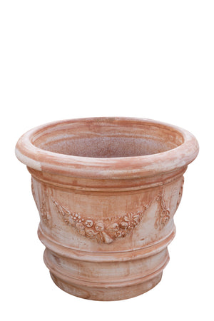 Biscottini Vaso Terracotta Toscano Antigelivo Biscottini 80x80x68 Fatto a Mano Arredo Unico