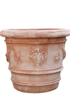 Biscottini Vaso Terracotta Toscano Antigelivo Biscottini 80x80x68 Fatto a Mano Arredo Unico