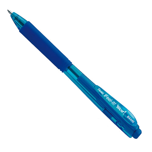 Penna Sfera A Scatto Feel It Wow Bx440 Blu 1.0Mm Pentel