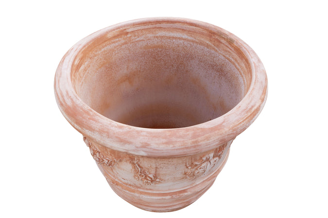 Biscottini Vaso Terracotta Toscano Antigelivo Biscottini 80x80x68 Fatto a Mano Arredo Unico