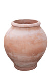Biscottini Giara liscia invecchiata, in terracotta toscana L90xPR90xH102 cm Made in Italy