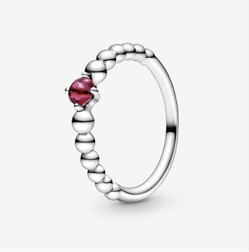 Pandora Anello rosso fuoco decorato con sfere