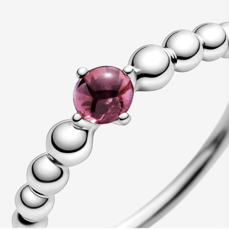 Pandora Anello rosso fuoco decorato con sfere