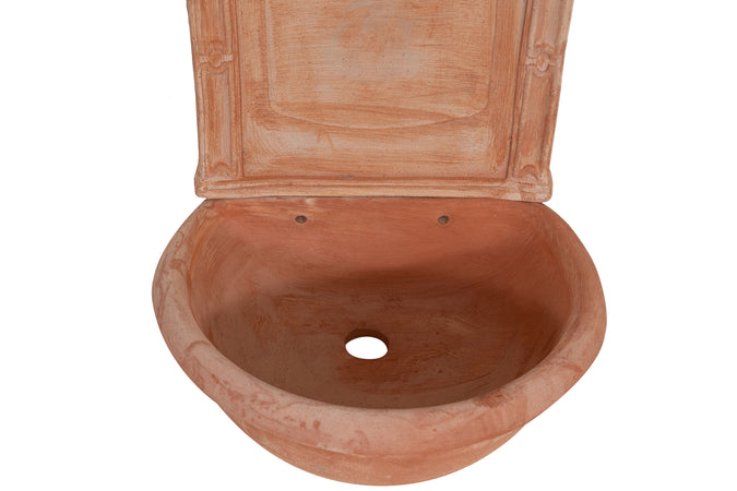 Biscottini Fontana Muro Biscottini Terracotta Lavorata a Mano Made Italy Antigeliva