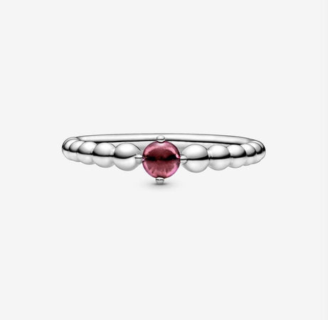 Pandora Anello rosso fuoco decorato con sfere