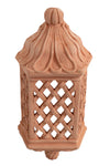 Biscottini Biscottini Lanterna Lampada Parete Terracotta Artigianale Antigeliva 21x11x49