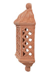 Biscottini Biscottini Lanterna Lampada Parete Terracotta Artigianale Antigeliva 21x11x49