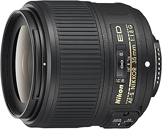 Nikon AF-S NIKKOR 35mm f/1.8G ed Obiettivo, Nero [Nital Card: 4 Anni di Garanzia]