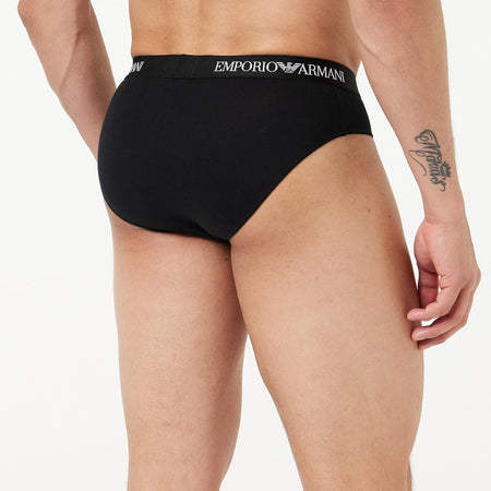 Emporio Armani Confezione 2 Slip Uomo in Cotone 111321 CC722 S27
