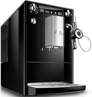 Melitta E957-101 Macchina per Caff e per Cappuccino Automatica, 2 Cups, plastica, Nero