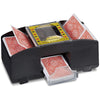 Mescola carte automatico, con 2 livelli, ideale per carte con dimensioni 9 x 6,5 cm
