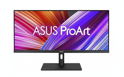 ASUS ProArt PA348CGV, Monitor Professionale 34, Ultra-wide QHD (3440x1440), USB-C, IPS, 120Hz, 98% DCI-P3, Precisione colore DeltaE < 2, FreeSync Premium Pro, Verificato Da Calman, Regolabile, Nero
