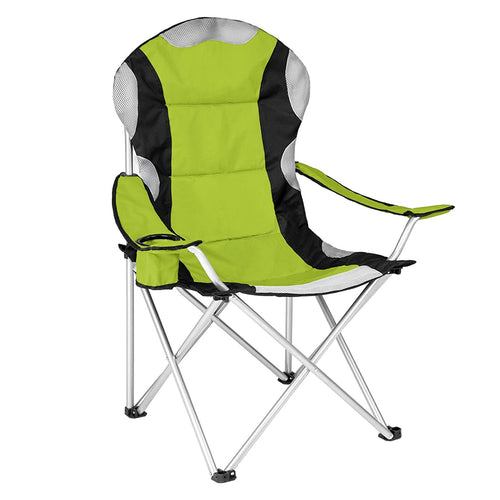 Poltrona da campeggio imbottita con chiusura ad ombrello Camping in acciaio per mare e Balcone