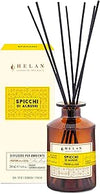 Helan Spicchi di Agrumi - Profumatore per Ambienti, Profumo Ambiente con Bastoncini per Diffusori dalle Note di Arancia Dolce - Idee Regalo Deodorante e Profumatori Ambiente, 200 ml - Made in Italy