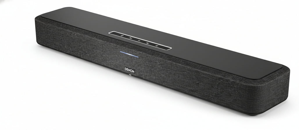 Denon Home Sound Bar 550 compatto home cinema soundbar con Dolby Atmos, DTS:X, WLAN, Bluetooth, AirPlay 2, HEOS integrato, Alexa integrato, HDMI eARC, 4K Ultra HD, Dolby Vision, HDR10