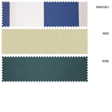 Tenda da sole "Panarea" con braccio reclinabile per balcone e veranda telo impermeabile 3 x h 2 mt