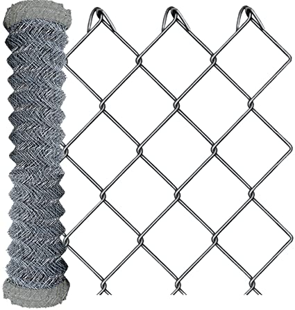 Rete romboidale Pesante per recinzione in metallo a maglia sciolta 50 x 50 mm
