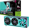 ASUS ROG ASTRAL RTX5080 16GB GDDR7 OC Hatsune Miku Edition Quad Fan Gaming Graphics Card (NVIDIA DLSS 4, 3.8 Slot Design, ARGB, PCIE 5.0, 2X HDMI 2.1b, 3X DisplayPort 2.1b, ROG-ASTRAL-RTX5080-O16G)