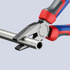 Pinza universale Knipex in acciaio con manici rivestiti in materiale bicomponente