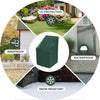 Telo di protezione Cover per sedie impilabili da Giardino e Piscina 66 x h 109 Cm