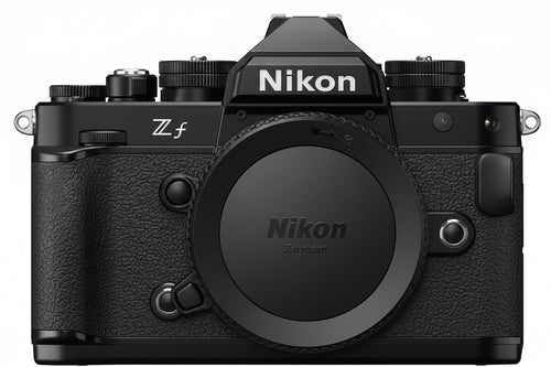 Nikon Z f Full Frame Camera, 24.4MP, 4K Video, Pixel Shift, Magnesium Alloy Housing, Tilt and Rotating Touch Monitor