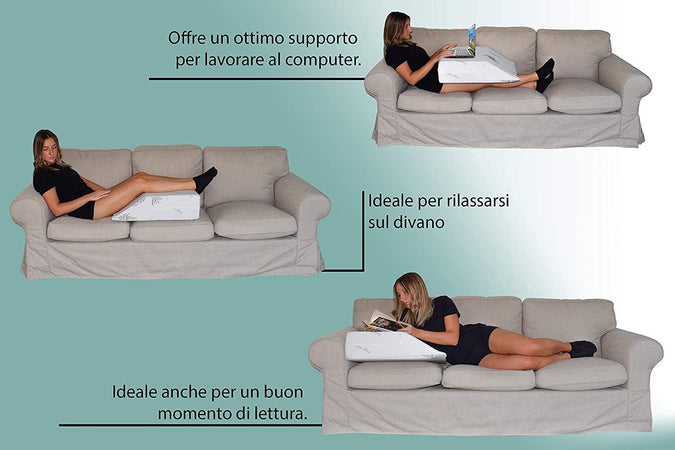 Cuscino Riposa Gambe Silver B36 - Passarelli Biancheria