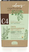 Helan, Capelvenere Colours, Tinta per Capelli Naturale Permanente Formula Dolce 7.43N Biondo Rame Dorato, Colore Capelli Kit Facile Inodore con Ottima Copertura, Tinta Capelli senza Ammoniaca e Alcool