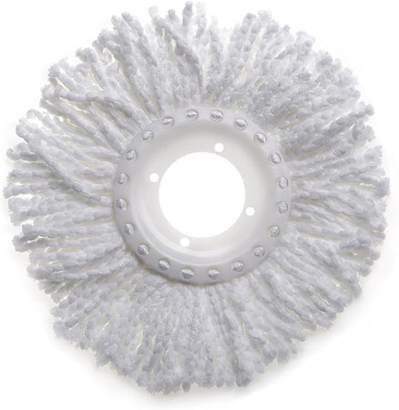 Mop circolare lava pavimenti realizzato con fili di 100% microfibra