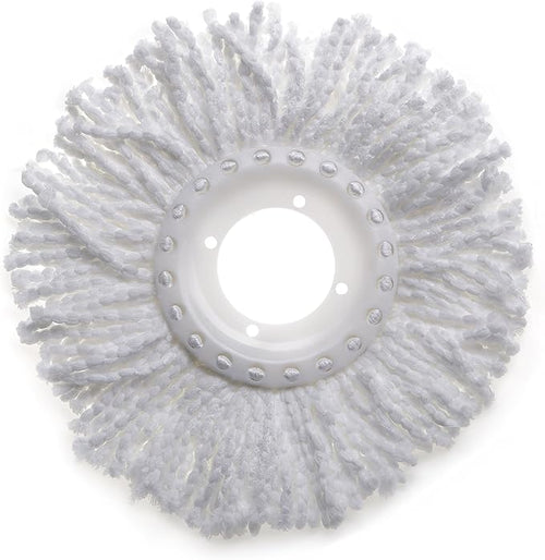 Mop circolare lava pavimenti realizzato con fili di 100% microfibra