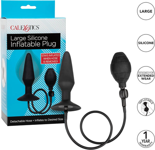 Plug anale Large gonfiabile pesante indossabile stimolatore prostata Grande