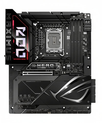 ASUS ROG Maximus Z890 Hero BTF Gaming Motherboard Socket Intel LGA 1851 (ATX, DDR5, WiFi 7, 3X PCIe 5.0 M.2, 3X PCIe 4.0 M.2, 2X Thunderbolt 4, Hidden Connector Design)