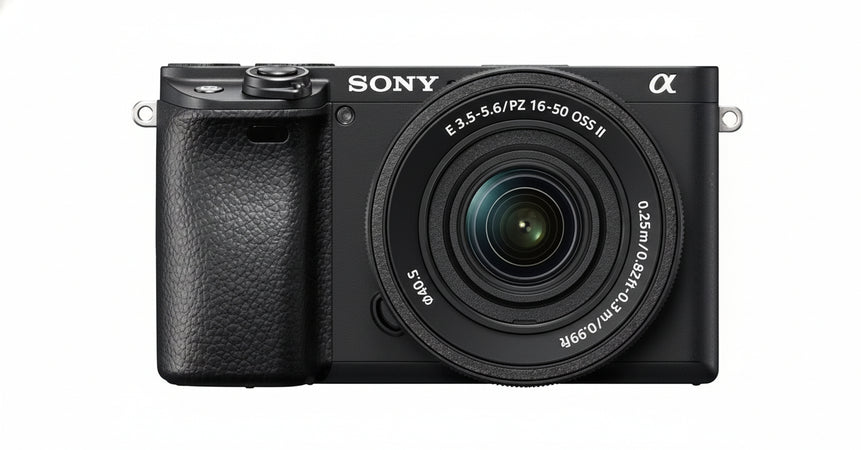Sony Alpha 6400 System Camera (APS-C) with 16-50 mm Lens - 0.02s Auto Focus with Eye Detection, 4K Video, Foldable Display, Ideal for Vlogging, Photo & Travel