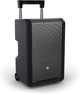 LD Systems ANNY 10 Portable PA Speaker with Battery and Mixer, Black
