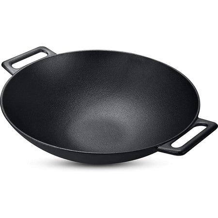 Wok in ghisa per cottura carne e zuppe accessorio barbecue Weber da 57 cm