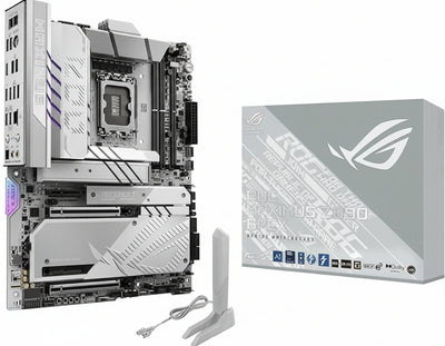 ASUS ROG Maximus Z890 APEX Gaming Motherboard Socket Intel LGA 1851 (ATX, Advanced AI, DDR5, WiFi 7, 3X PCIe 5.0 M.2, Q-Release, 2X Thunderbolt 4, DIMM Flex)