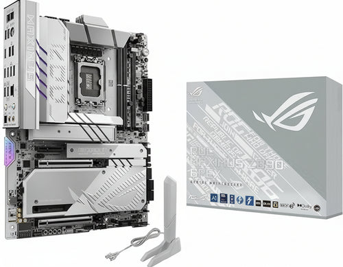 ASUS ROG Maximus Z890 APEX Gaming Motherboard Socket Intel LGA 1851 (ATX, Advanced AI, DDR5, WiFi 7, 3X PCIe 5.0 M.2, Q-Release, 2X Thunderbolt 4, DIMM Flex)