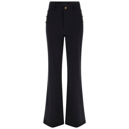 Guess pantalone flare nero CHRISSY W5BB16KCMU2JBLK