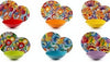 Excelsa Provence 18-Piece Porcelain and Stoneware Dinner Set with Colourful Décor for 6 People