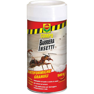Insetticida granulare anti formiche da 500 gr pronto all'uso per interno ed esterno