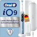 Oral-B iO Series 9 Luxe Edition Elektrische Zahnbrste/Electric Toothbrush, 7 Putzmodi, Zahnpflege, Farbdisplay, Lade-Reiseetui & Beauty-Tasche, Muttertagsgeschenk / Vatertagsgeschenk, aqua marine