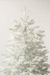Albero di natale Bianco Lincoln 100 % in PE Effetto Real Touch di Altissima qualità